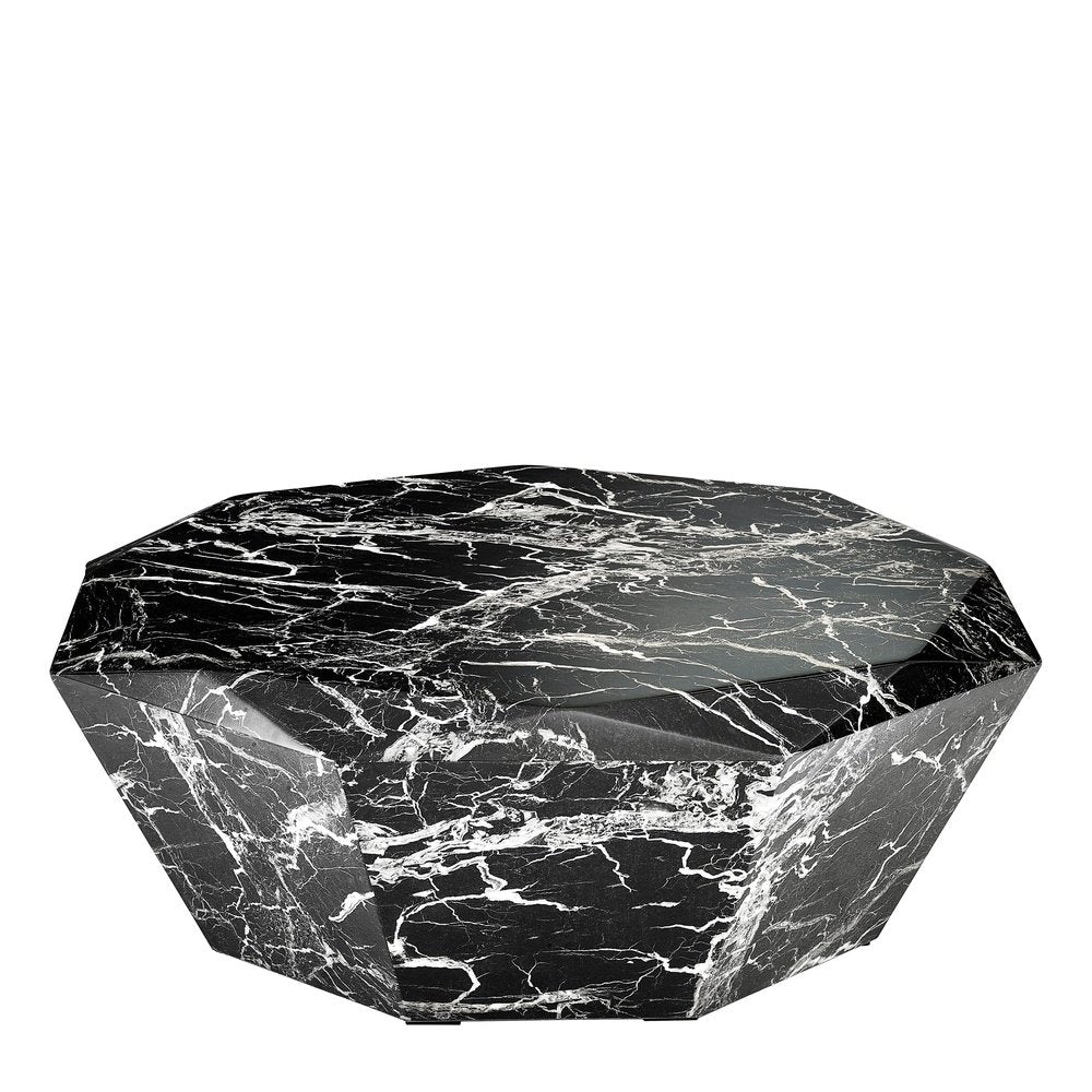 Eichholtz Diamond Coffee Table in Faux Black Marble