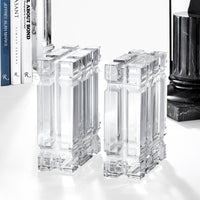 Eichholtz Set of 2 Linea Crystal Bookend