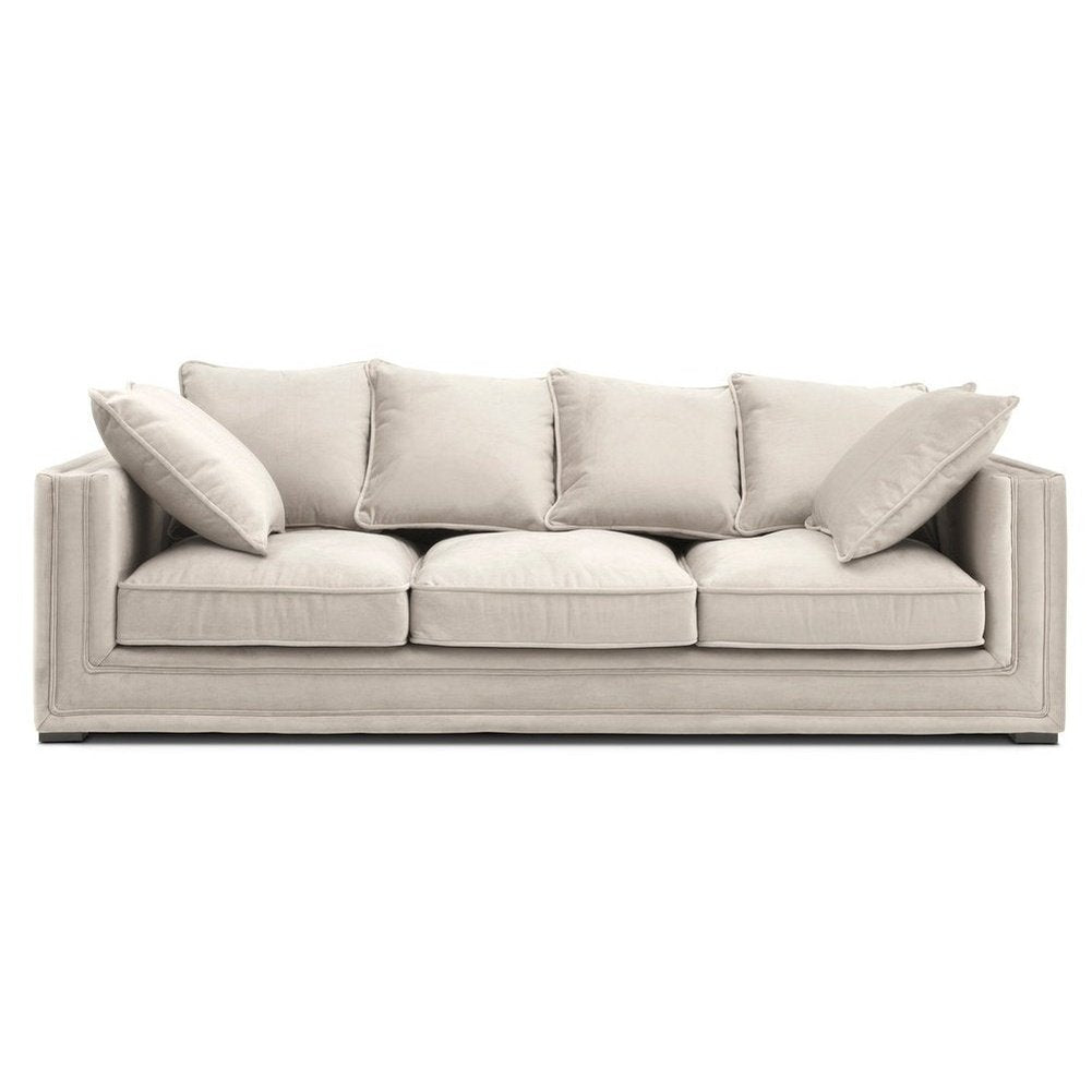 Eichholtz Menorca 3 Seater Sofa in Stone Grey