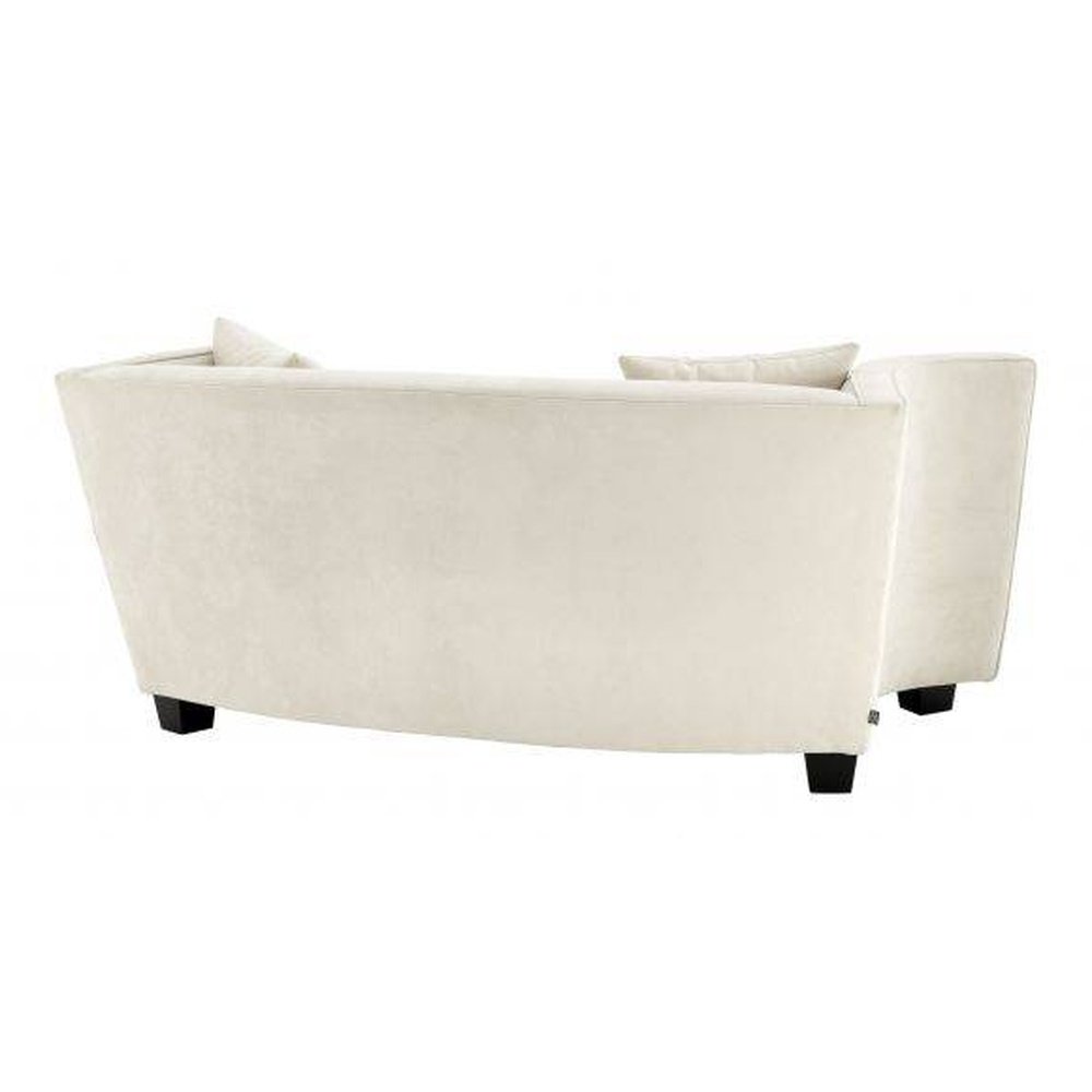 Eichholtz Giulietta Sofa in 2 Seat Ecru Velvet