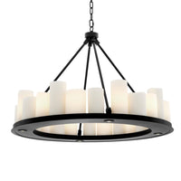 Eichholtz Commodore Chandelier Black Finish