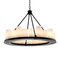 Eichholtz Commodore Chandelier Black Finish