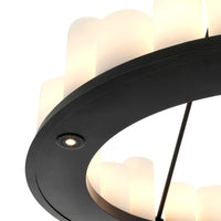 Eichholtz Commodore Chandelier Black Finish