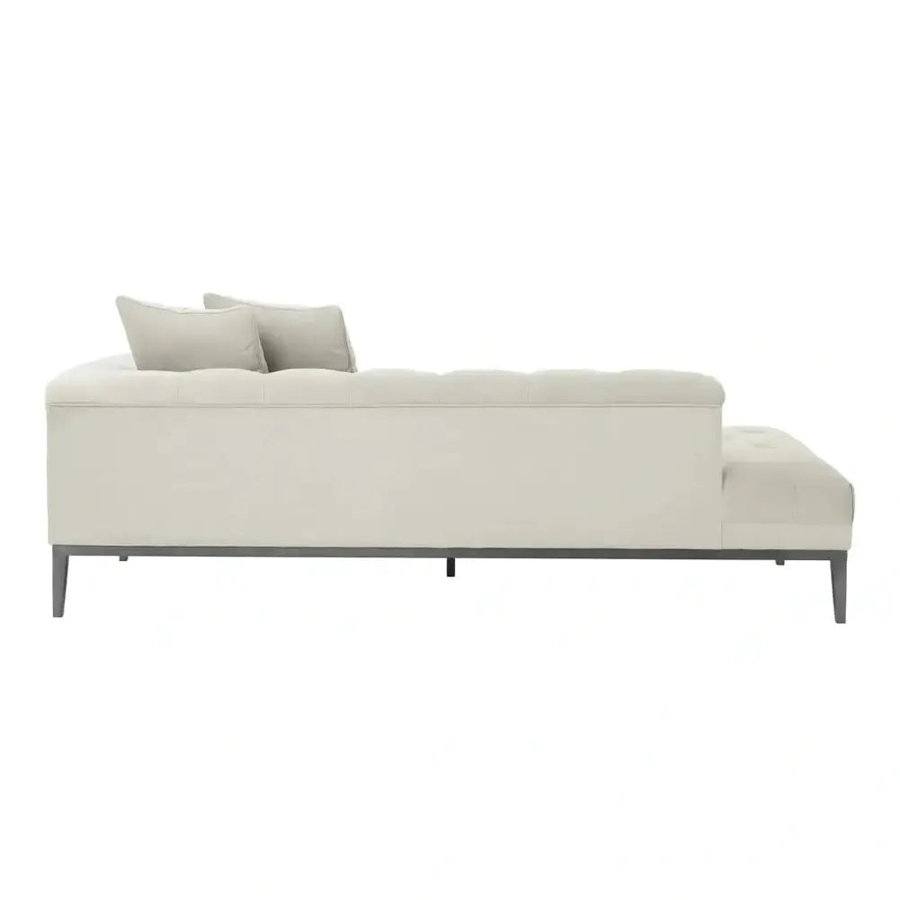 Cesare Right Lounge Sofa Cesare - Pebble Grey Eichholtz 4