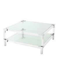 Eichholtz Royalton Coffee Table in Chrome