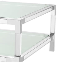 Eichholtz Royalton Coffee Table in Chrome