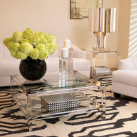 Eichholtz Royalton Coffee Table in Chrome