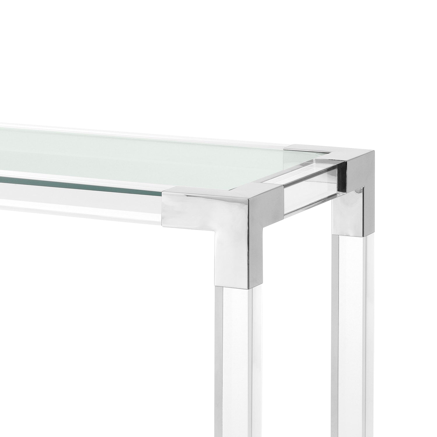  Eichholtz-Eichholtz Royalton Console Table in Chrome-Silver 53 