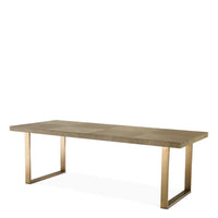 Eichholtz Remington Dining Table in Washed Oak Veneer