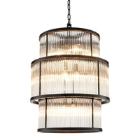 Eichholtz Chandelier Palmera Bronze Highlight Finish