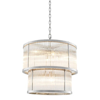 Eichholtz Pasadena Chandelier Nickel Finish