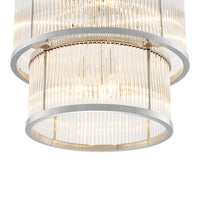 Eichholtz Pasadena Chandelier Nickel Finish