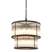 Eichholtz Pasadena Chandelier Bronze Highlight Finish