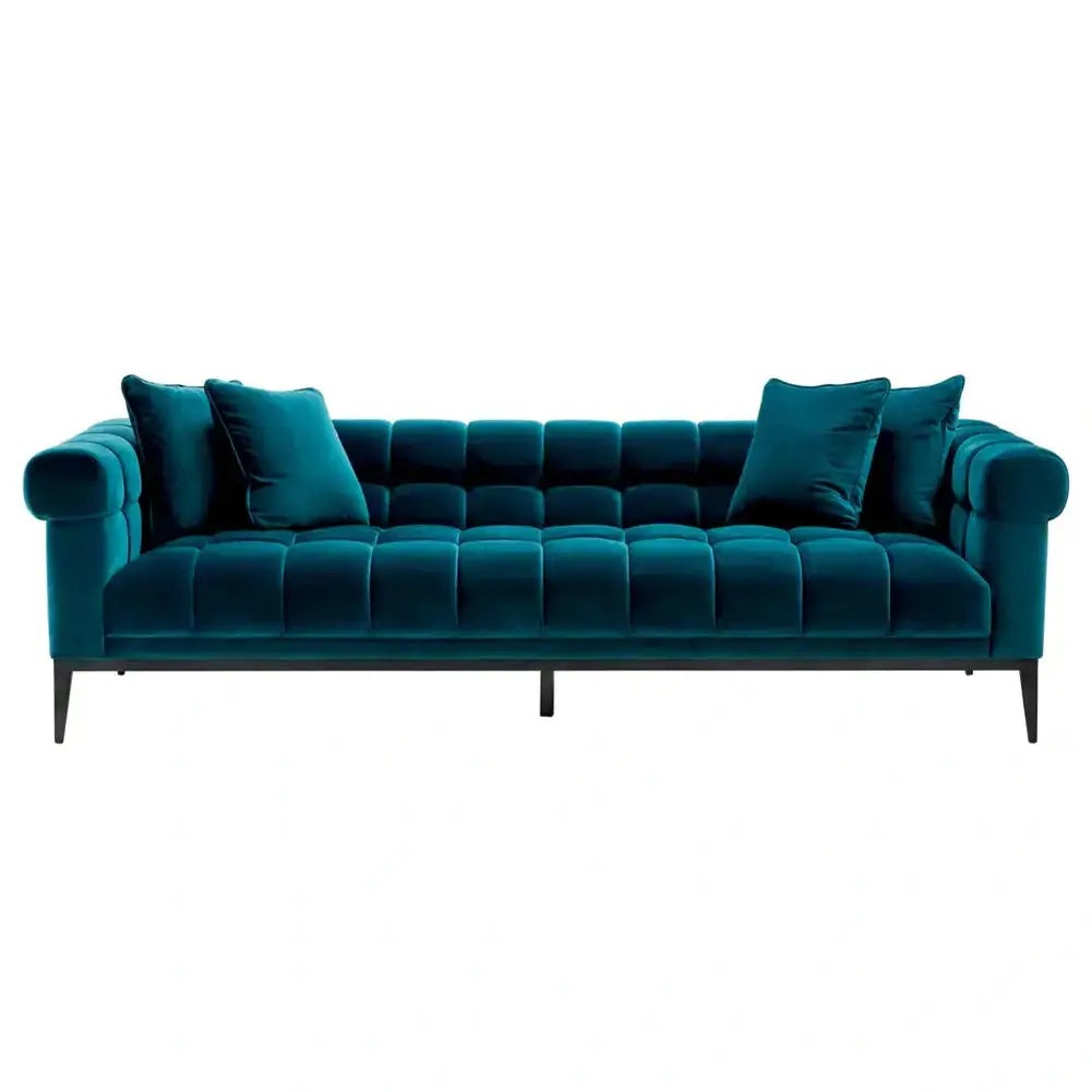 Sea green store sofa