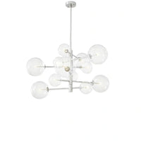 Eichholtz Argento Chandelier in Nickel Finish