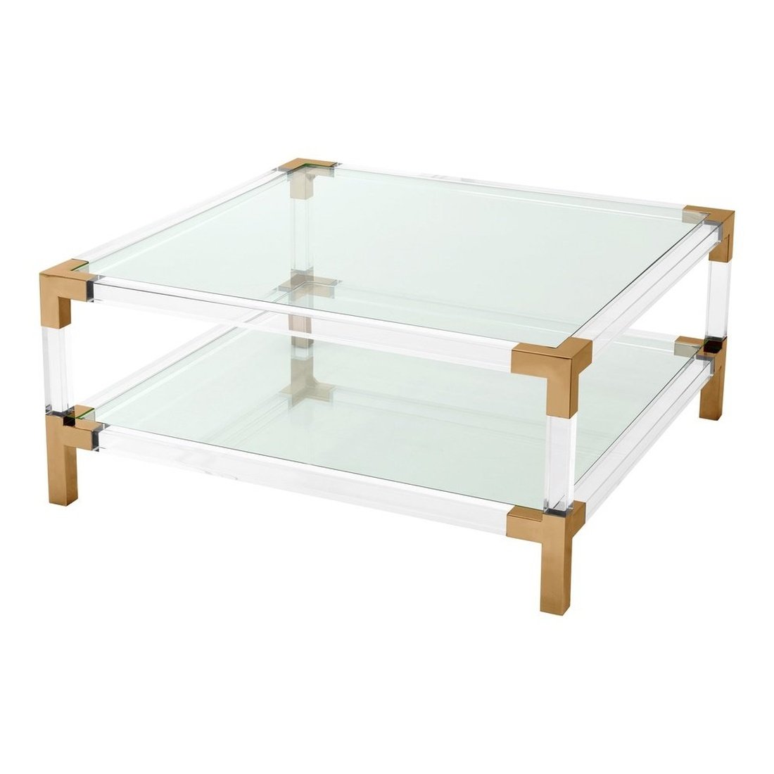 Eichholtz Royalton Coffee Table in Brushed Brass Finish
