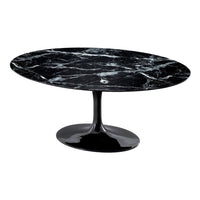 Eichholtz Solo Dining Table Black Faux Marble