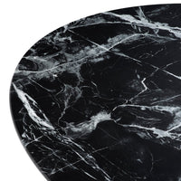 Eichholtz Solo Dining Table Black Faux Marble