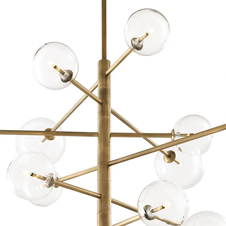 Argento Chandelier - Antique Brass Finish Eichholtz 2