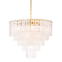 Eichholtz Riveria Chandelier in Gold Finish