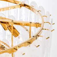 Eichholtz Riveria Chandelier in Gold Finish