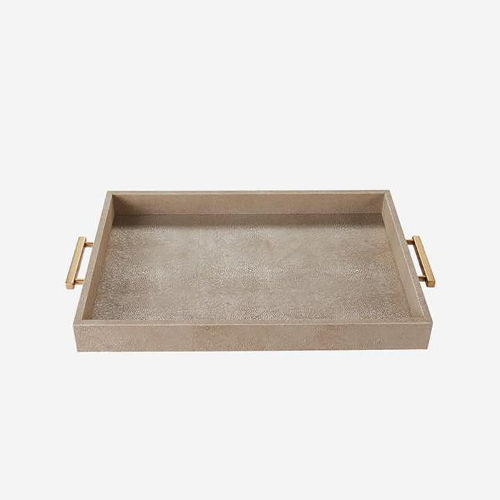 AndrewMartin Porto Decorative Tray - Cream