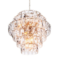 Eichholtz Amazone L Chandelier Nickel Finish