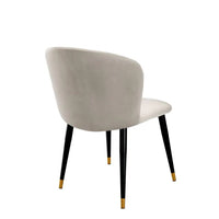 Eichholtz Volante Dining Chair in Roche Beige Velvet