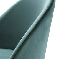 Eichholtz Volante Dining Chair in Savona Midnight Blue Velvet