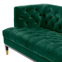 Eichholtz Castelle 3 Seater Sofa Roche Dark Green Velvet