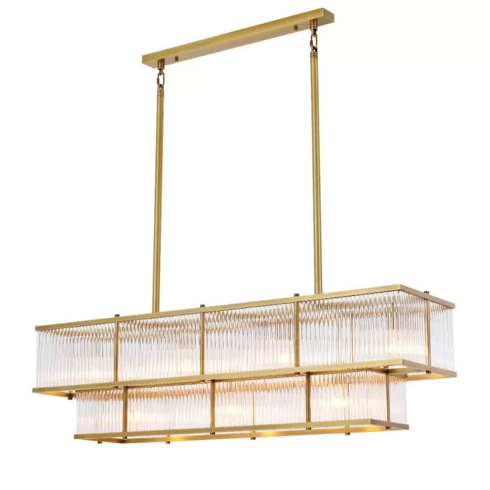 Eichholtz Le Marais Chandelier Antique Brass Finish