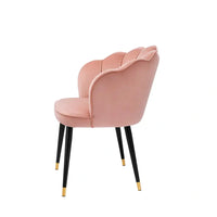 Eichholtz Bristol Dining Chair in Savona Nude Velvet