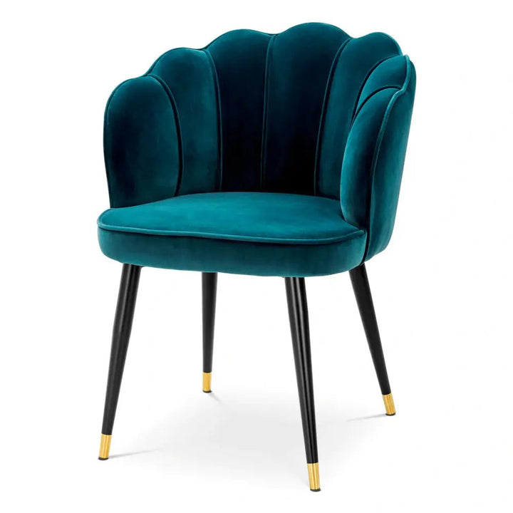 Bristol Dining Chair - Savona Sea Green Velvet Eichholtz 2