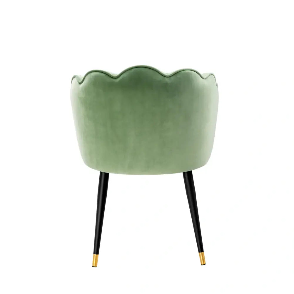 Eichholtz Bristol Dining Chair in Savona Pistache Green Velvet