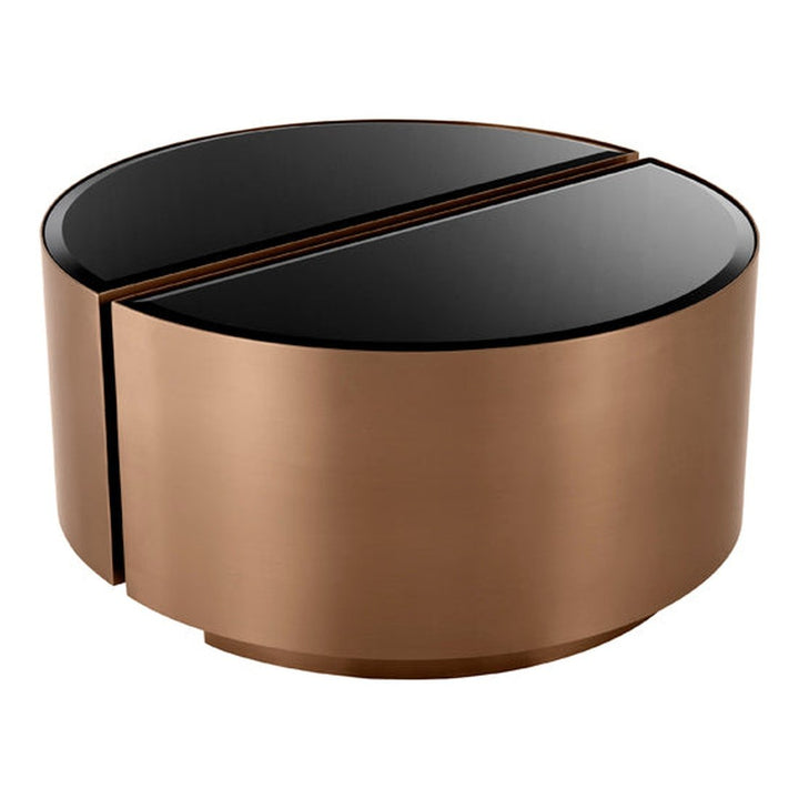 Astra Side Table - Brushed Copper Eichholtz 1