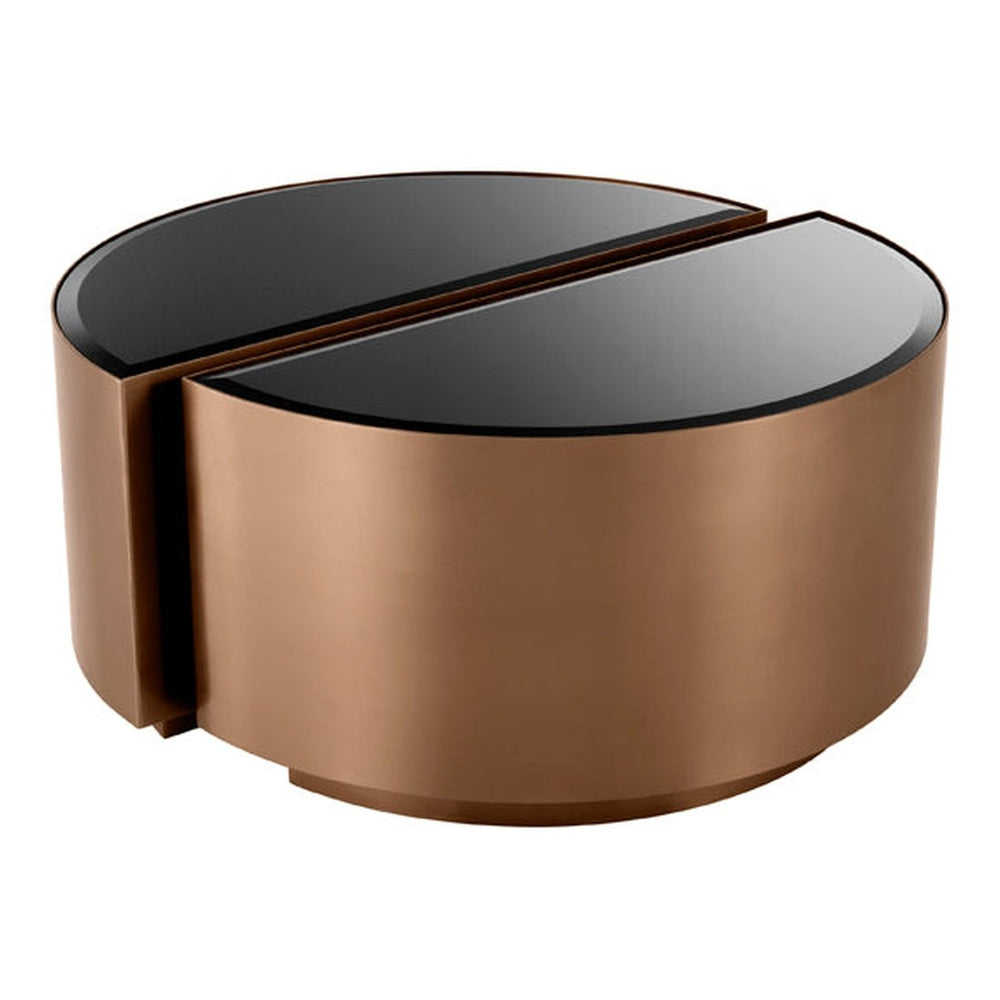 Astra Side Table - Brushed Copper Eichholtz 2