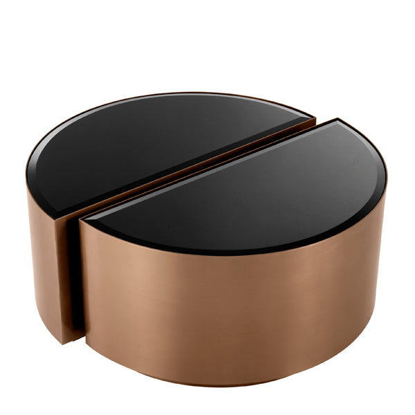 Astra Side Table - Brushed Copper Eichholtz 3