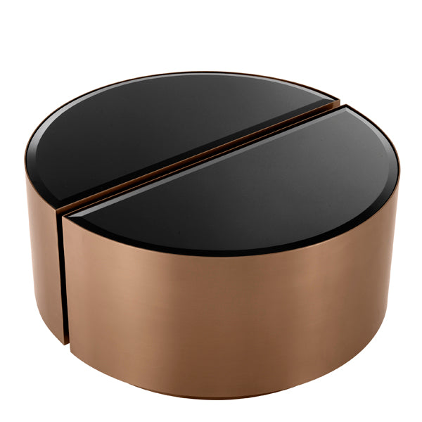 Astra Side Table - Brushed Copper Eichholtz 4