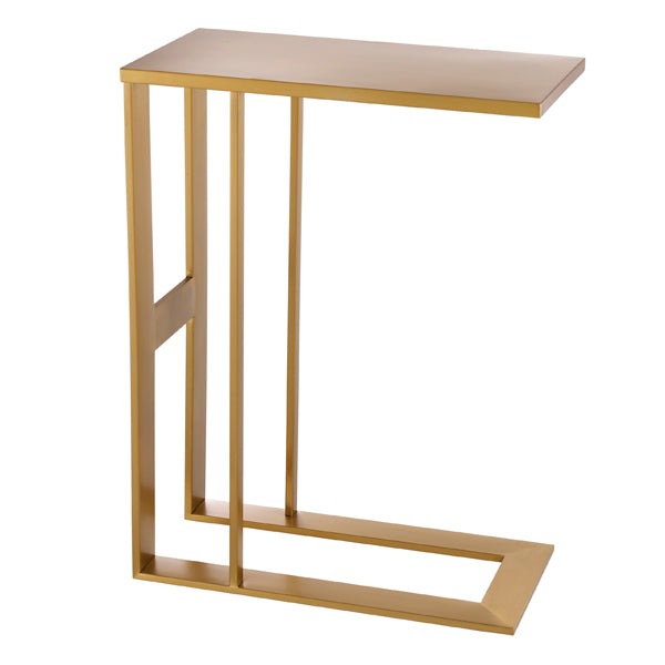 Pierre Side Table - Brushed Brass Eichholtz 1