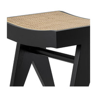 Eichholtz Arnaud Footstool Black