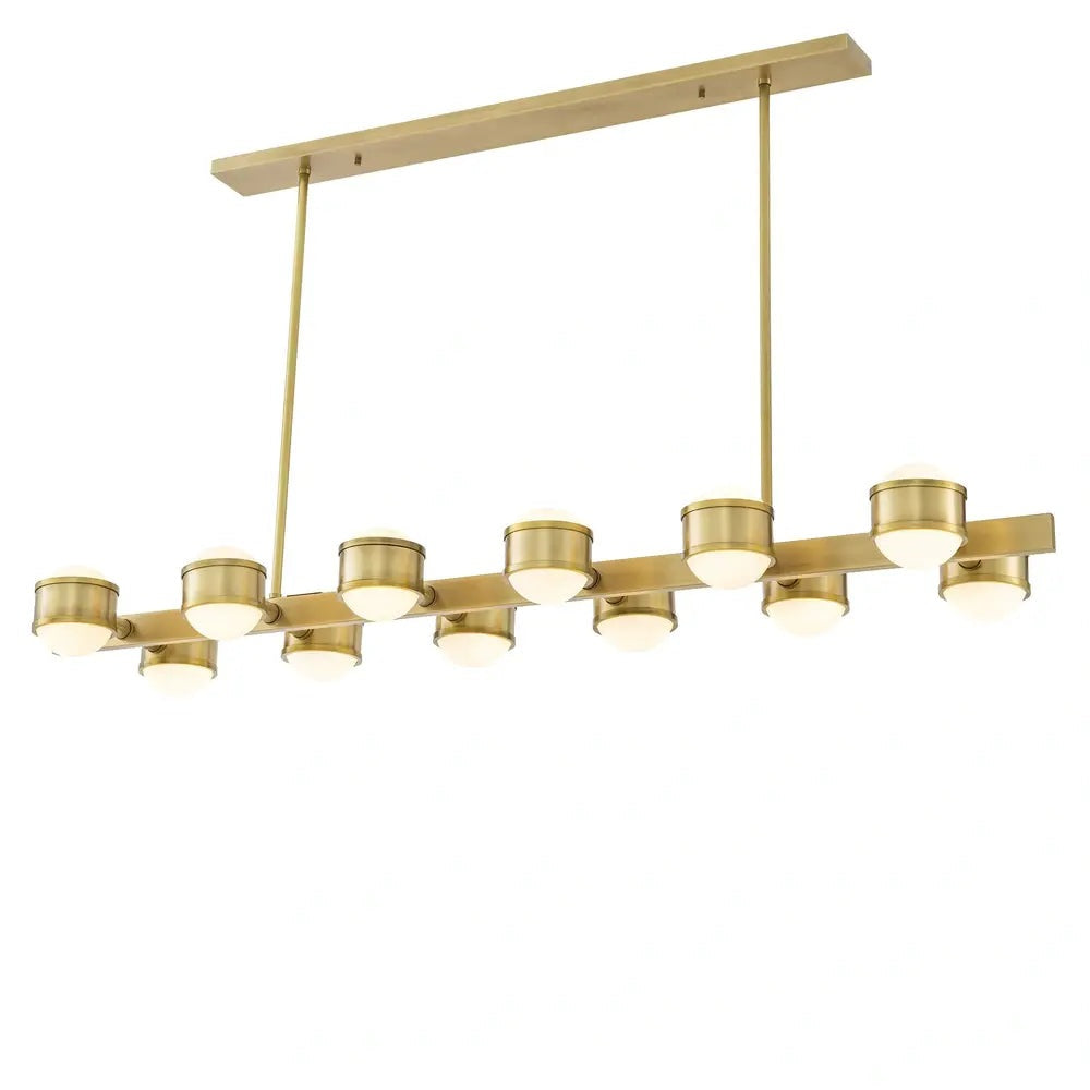 Aldo Chandelier - Antique Brass Finish Eichholtz 1