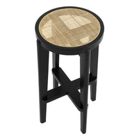 Eichholtz Dareau Bar Stool in Classic Black