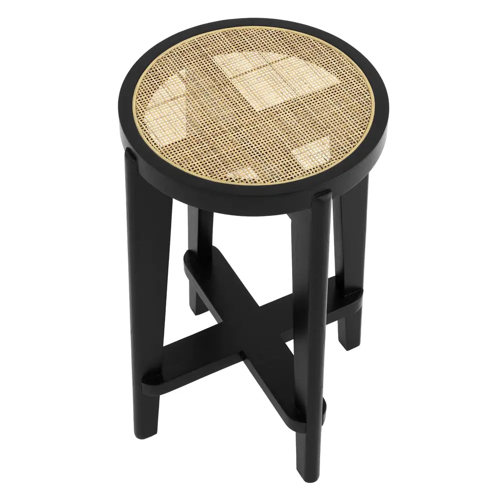 Eichholtz Dareau Counter Stool in Classic Black