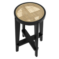 Eichholtz Dareau Counter Stool in Classic Black