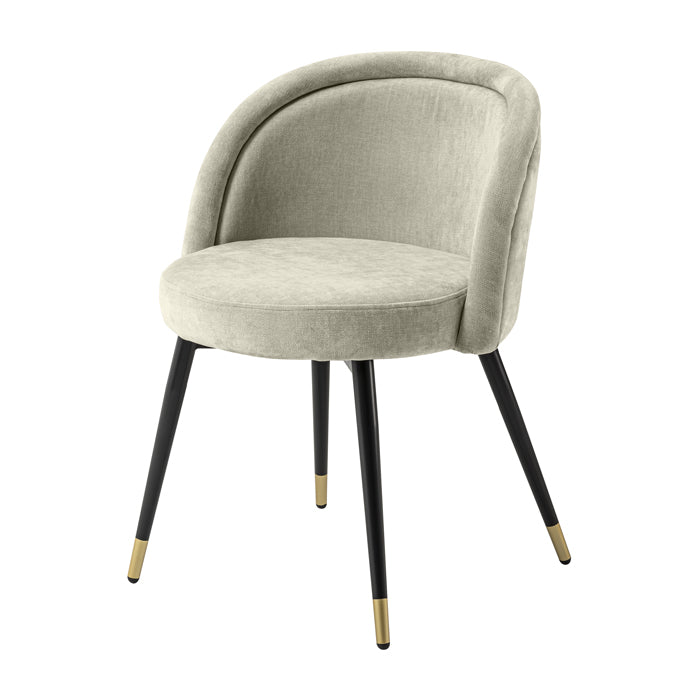 Eichholtz Set Of 2 Chloé Clarck Dining Chairs Sand