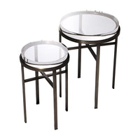 Eichholtz Set of 2 Hoxton Side Table Bronze