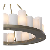 Eichholtz Commodore Round Chandelier Brass