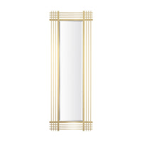 Eichholtz Pierce Rectangular Mirror in Brushed Brass