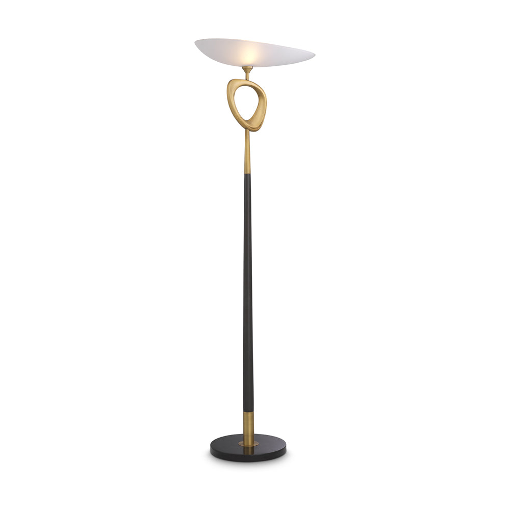 Eichholtz Celine Floor Lamp in Antique Brass