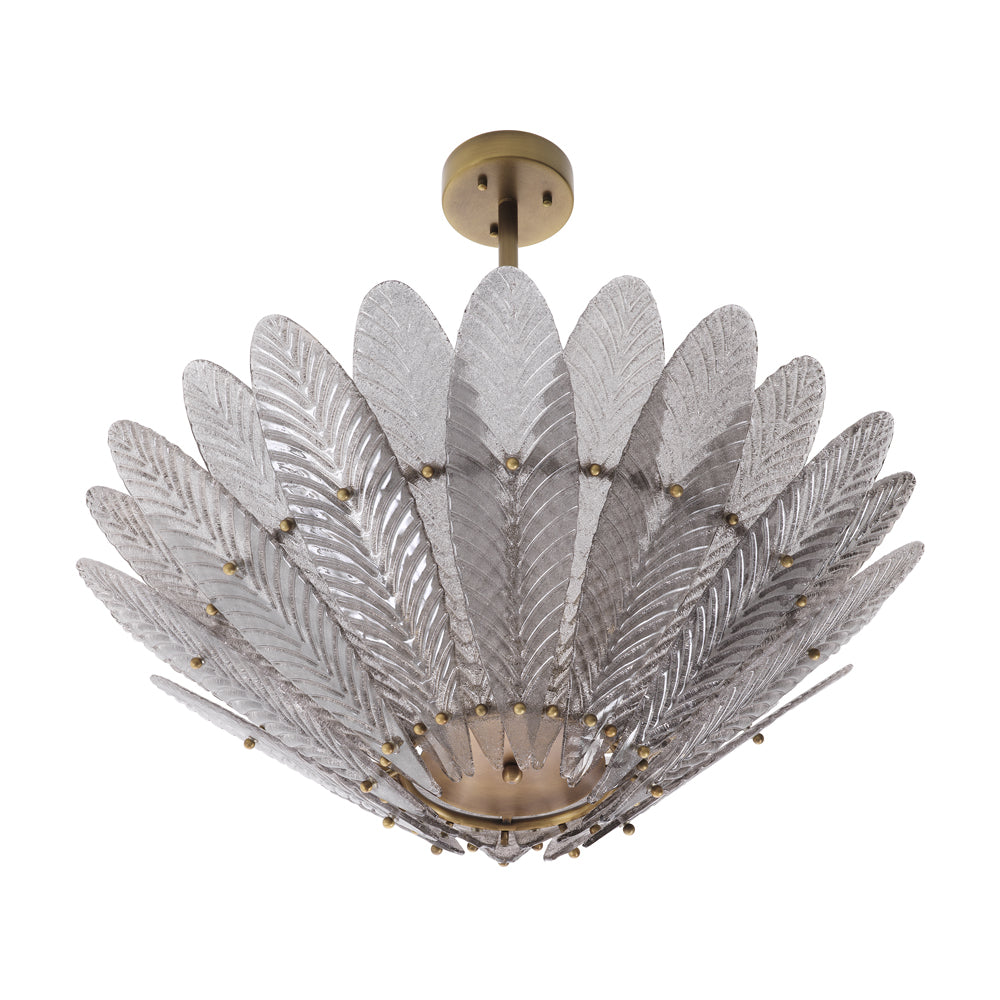 Eichholtz Scala Round Chandelier in Antique Brass